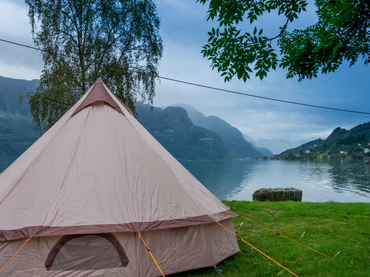 Dalsoren Camping Og Hytter Luster Exteriör bild